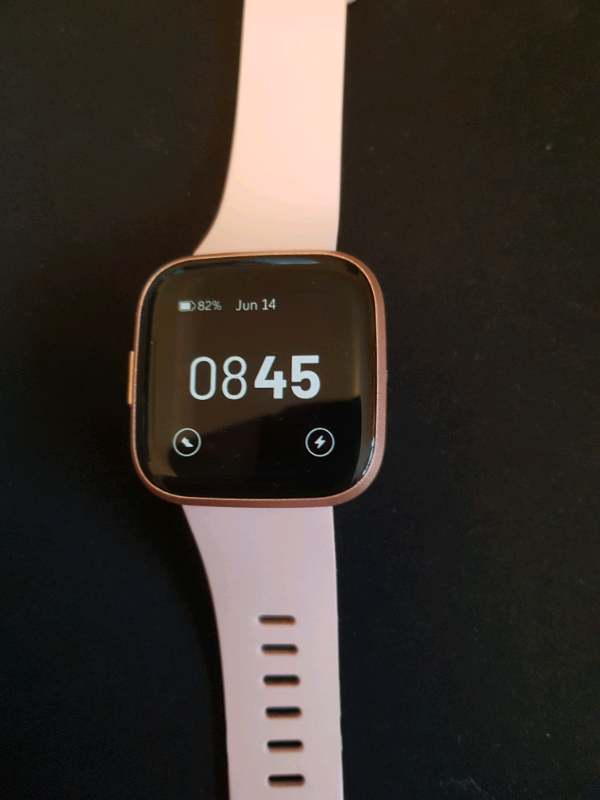 fitbit versa rose gold argos